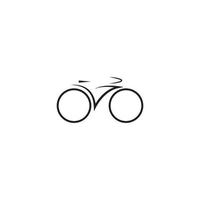 vetor de logotipo de bicicleta