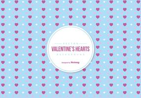 Fundo colorido do Valentim dos corações vetor