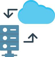 ícone plano de hospedagem vetor