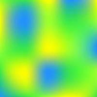 círculo abstrato de gradiente suave colorido com cores amarelas verdes azuis. vetor