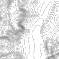 fundo de contorno do mapa topográfico. mapa topográfico com elevação. vetor de mapa de contorno. ilustração em vetor abstrato da grade do mapa topografia do mundo geográfico.