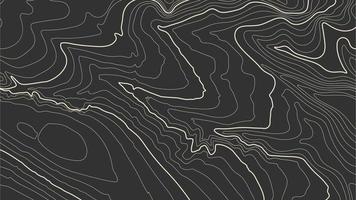 topografia de vetor de contornos cinza. ilustração vetorial de topografia de montanha geográfica. textura de padrão topográfico. mapa em terreno de vetor de terra. linhas de altura de contorno gráfico de elevação. mapa topográfico