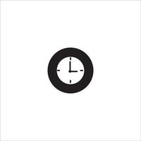 design de vetor de logotipo de ícone de relógio