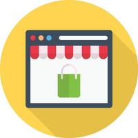 ilustração vetorial de compras on-line em ícones de símbolos.vector de qualidade background.premium para conceito e design gráfico. vetor