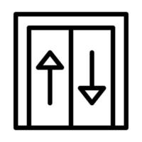 design de ícone de elevador vetor