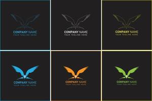 design de logotipo de pássaro para você vetor