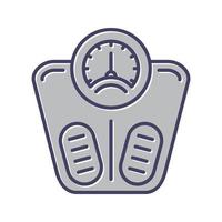 ícone de vetor de balança de peso