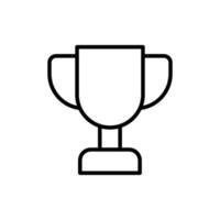 modelos de design de vetor de ícone de troféu