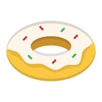 ilustração vetorial de donuts em ícones de símbolos.vector de qualidade background.premium para conceito e design gráfico. vetor