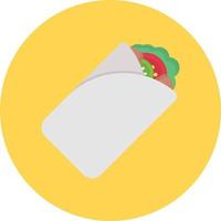 ilustração vetorial shawarma em ícones de uma qualidade background.premium symbols.vector para conceito e design gráfico. vetor