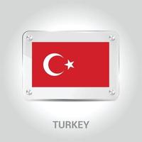 vetor de cartão de design do dia da independência da turquia