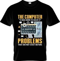 design de camiseta de desenvolvedor de software, slogan de camiseta de desenvolvedor de software e design de vestuário, tipografia de desenvolvedor de software, vetor de desenvolvedor de software, ilustração de desenvolvedor de software