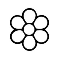 coleção de vetores de ícones de flores, modelo de logotipo de ilustração em estilo moderno. adequado para muitos propósitos. símbolo de primavera para o design do seu site, logotipo, aplicativo, interface do usuário. ilustração vetorial, eps10.