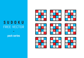Sudoku gratuito Ilustração vetor