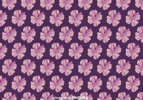 Petúnia roxo Flores Vector Pattern