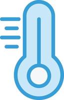 ilustração de design de ícone de vetor de termômetro