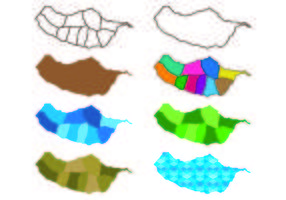 Madeira Mapa Vetores
