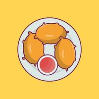 ilustração vetorial de fast-food em ícones de símbolos.vector de qualidade background.premium para conceito e design gráfico. vetor