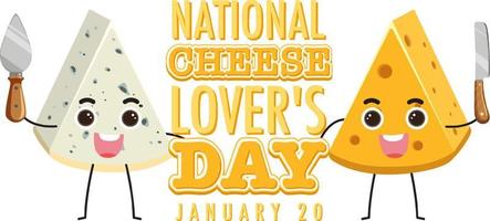 ícone do dia nacional dos amantes de queijo vetor
