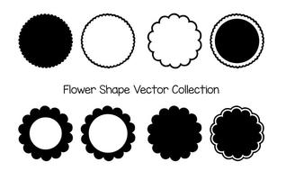 Vector Flower Forma Colecção
