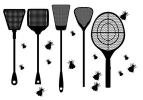 Fly Vetores Forma Swatter