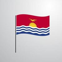 bandeira de Kiribati vetor