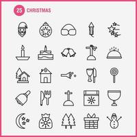 ícones de linha de natal definidos para infográficos móveis uxui kit e design de impressão incluem bebida, comida, refeição, faca, boneco de neve, coleção de festivais de inverno de natal, infográfico moderno, logotipo e pictograma vetor