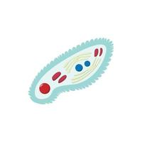 ícone de desenho animado de germes vetor