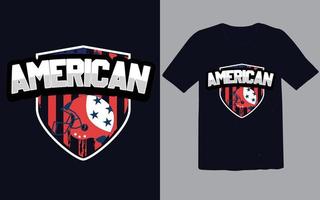 design de camiseta com logotipo de capacete de futebol americano vetor