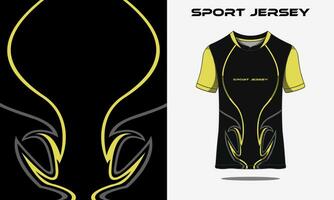 camiseta esportiva textura abstrata design de futebol para corridas de futebol jogos de motocross jogos de ciclismo vetor