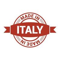 vetor de design de selo da itália
