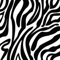 zebra padrão sem emenda vetor