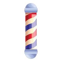 ícone de acessório de barbearia, estilo cartoon vetor