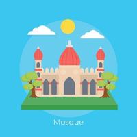 conceitos modernos de mesquita vetor