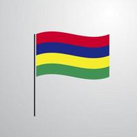 bandeira da Maurícia vetor