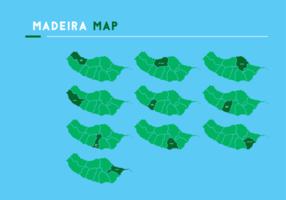 Vector Madeira Mapa