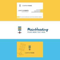 lindas redes definindo logotipo e vetor de design vertical de cartão de visita