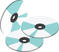 ilustração de cd de armazenamento em estilo 3d isométrico vetor