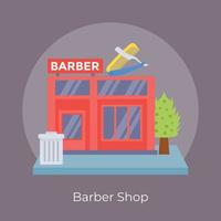 barbearia da moda vetor