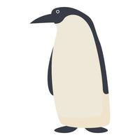 vetor de desenhos animados do ícone do pinguim da América. sul argentino