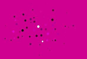 modelo de vetor rosa claro com círculos.