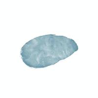 mancha de aquarela digital abstrata azul claro vetor