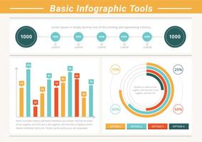 FreeI Infographic Elementos ferramentas de vetor