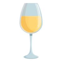 vetor de desenhos animados de ícone de copo de vinho. beber portugal