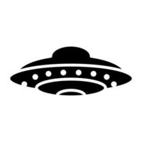 estilo de ícone de ufo vetor