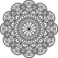 design decorativo mandala vetor