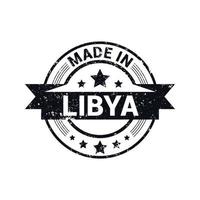 vetor de design de selo libiya