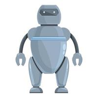 vetor de desenhos animados do ícone do robô de tecnologia. andróide fofo
