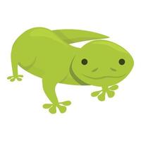 vetor de desenhos animados de ícone de réptil animal. lagarto lagarto