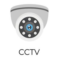 conceitos de cctv da moda vetor